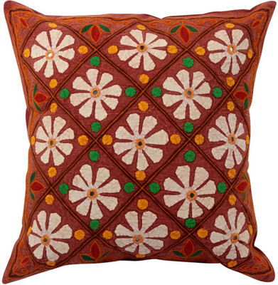 45% OFF on Rajrang Floral Cushions Cover(40 cm*40 cm, Maroon) 45% OFF on Rajrang Floral Cushions Cover(40 cm*40 cm, Maroon)