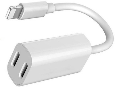 

Oxza Y Cable Double Lightning Jacks FOR 7 / 7 PLUS Lightning Cable(White)