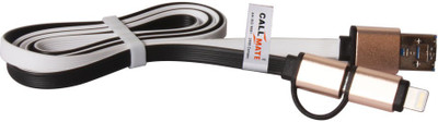 

Callmate Phone to Phone Charging OTG Cable(Black & White)