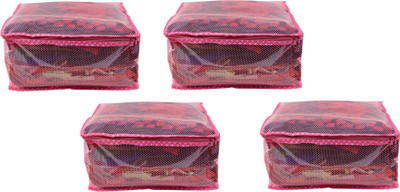 

Bulbul saree cover pinknet4 pinknet4(Pink)