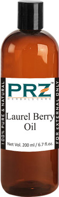 

PRZ Laurel Berry Essential Oil (200ML) - Pure Natural & Undiluted For Skin Care & Hair Care Hair Oil(200 ml)