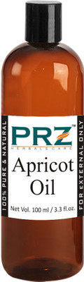 

PRZ Apricot Cold Pressed Carrier Oil (100ML) - Pure Natural & Undiluted For Skin Care & Hair Care Hair Oil(100 ml)