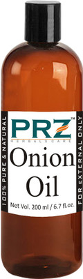 

PRZ Onion Cold Pressed Carrier Oil (200ML) - Pure Natural & Therapeutic Grade Oil For Skin Care & Hair ReGrowth Hair Oil(200 ml)