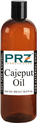 

PRZ Cajeput Essential Oil (500ML) - Pure Natural & Therapeutic Grade Oil For Skin Care & Hair Care Hair Oil(500 ml)