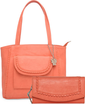 

Butterflies Hand-held Bag(Pink)