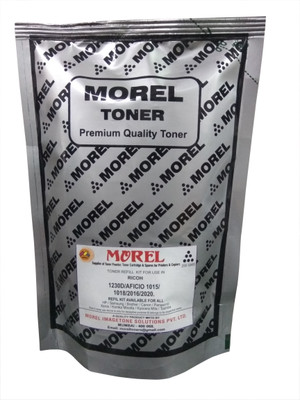 

Morel Toner Powder 1230D for use in Ricoh Aficio 1015 / 1018 / 2016 / 2020 Photocopier Single Color Ink Toner(Black)