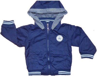 

Ragazzo Full Sleeve Solid Baby Boys Jacket, Navy blue