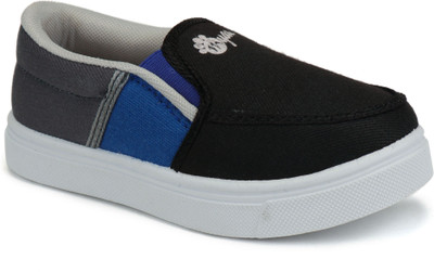

Myau Boys & Girls Slip on Sneakers(Blue, Black