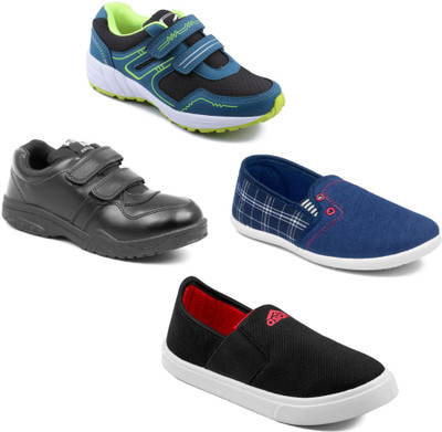 

Asian Boys Slip on Sneakers(Multicolor