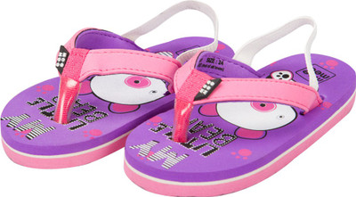 

MeeMee Boys & Girls Slip On Slipper Flip Flop(Purple
