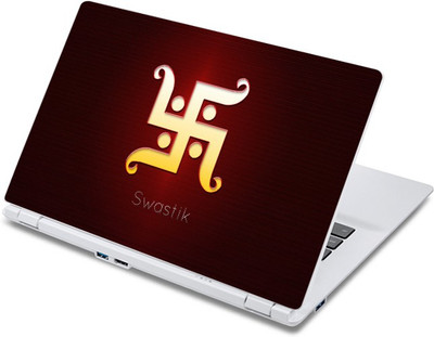 

ezyPRNT Swasthik Pattern (13 to 13.9 inch) Vinyl Laptop Decal 13