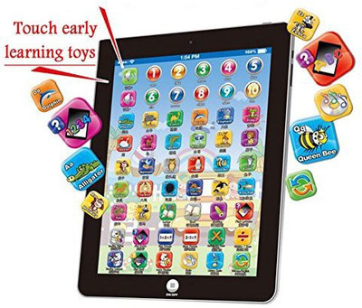 

Generic Child Touch Type Computer Tablet English Learning Study Machine Toy Learning Toys(Multicolor)
