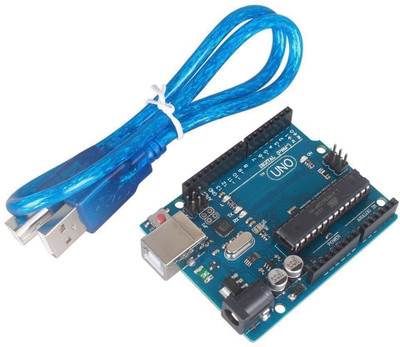 

Robocraze Arduino UNO R3 compatible Module with USB Cable(Multicolor)