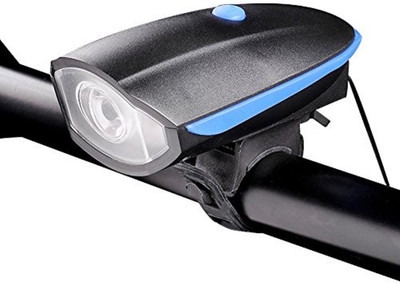 

Gubbarey USB Rechargeable Bike Horn And Light Super Bright 3 Modes LED Front Light(Multicolor)