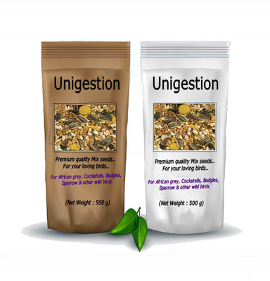 

Unigestion Parrots and Budgies special Mix Seeds 500 g 500 g Dry Bird Food