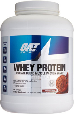 

GAT Isolate Blend Whey Protein (2.26, Coffee) Whey Protein(2.26 kg, Chocolate)