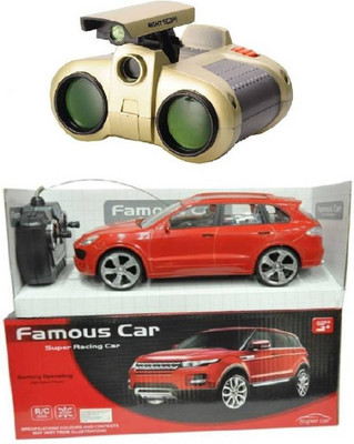 

Shop & Shoppee Pack Of Remote Controlled Super Racing Famous car & Night Scope Binoculars(Multicolor)