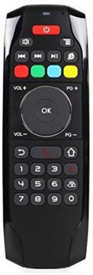 

Microware Air Mouse, Air Remote Mouse MX3,2.4G Wireless Kodi Remote Control ,Mini Wireless Keyboard & infrared Remote Control Learning, Best For Android Smart Tv Box HTPC IPTV PC Pad Remote Controller(Black)