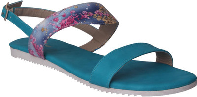 

Flora Women Blue Flats