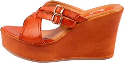 

LUSH Women Tan Wedges