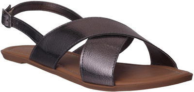 

Flora Women Gun Metal Flats