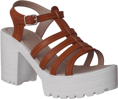 

Flora Women Tan Heels