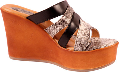

LUSH Women Black Wedges
