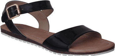 

Flora Women Black Flats