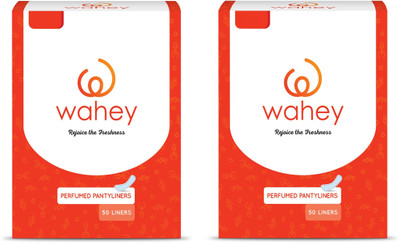 

Wahey 100 pcs (50 pcs/pack), L Size, Perfumed Pantyliner(Pack of 2)