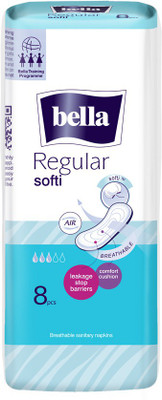 

Bella Regular Softi Sanitary Pad(Pack of 8)