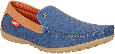 

Glamour GMR_LT071 Loafers For Men(Blue, Tan