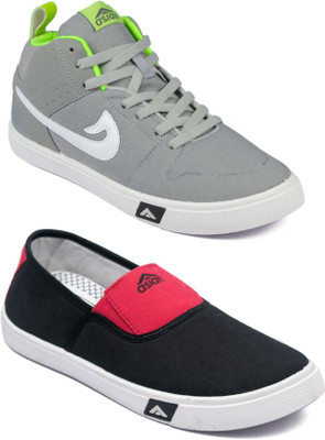 

Asian Men Casual & Running Shoes Combo Pack of 2 Sneakers For Men(Multicolor