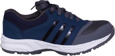 

ShoeShoppe Running Shoes For Men(Multicolor, Grey::blue