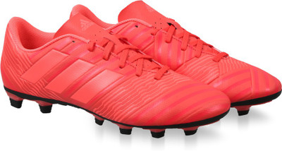 

ADIDAS NEMEZIZ 17.4 FXG Football Shoes For Men(Pink, Reacor/redzes/cblack