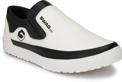 

SWAG ONN Stylish Casuals For Men(White