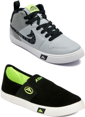 

Asian Men Casual & Running Shoes Combo Pack of 2 For Men(Multicolor