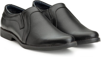 

Escaro Men's Formal Slip On For Men(Black