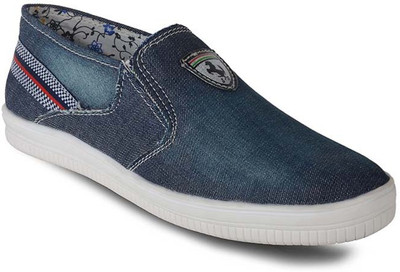 

Duster Duster Blue 1536 Canvas Loafers For Men(Blue