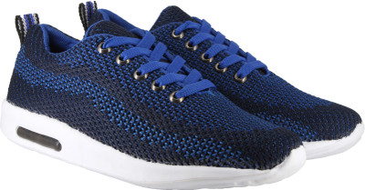 

LeatherKraft Men's Running Shoes For Men(Blue