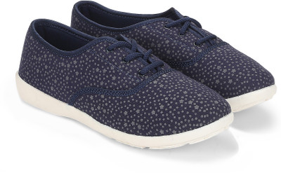 

People Canvas Shoes For Women(Blue, Grey