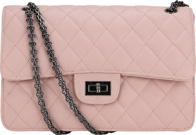 

Liza Women Casual Pink PU Sling Bag