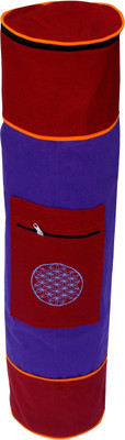 

Ryan Sytlish Cotton Mat Bag Sport Bag(Purple, Kit Bag), Burgundy;purple