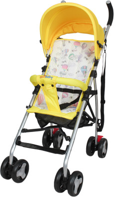 

Sunbaby Smart Echo Buggy Buggy(No Recline position, Yellow, Black), Black;yellow
