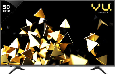 Vu 127cm (50 inch) Ultra HD (4K) LED Smart TV(LEDN50K310X3D Ver: 2017)