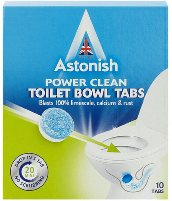 

Astonish Power Clean Toilet Bowl Tablets Regular Block Toilet Cleaner(250 g)