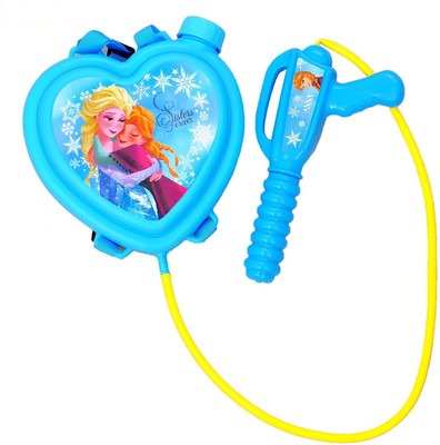 

Zest 4 Toyz Pressure Water Gun Pichkari with Tank, Holi 1.25 Litre - Frozen Small Heart(Multicolor)