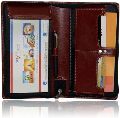 

Wildmount Cheque Book And Document Holder(Brown)