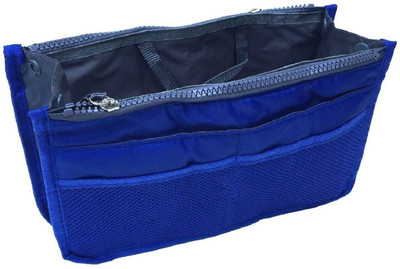 

House of kart Multipurpose Gift Pencil Pouch Travel Kit Makeup Toilet Handbag Organizer Medicine Bag(Blue)