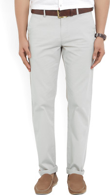 Arrow Sport Slim Fit Men Grey Trousers