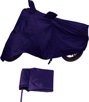 IKJ Two Wheeler Cover for Mahindra(Pantero, Blue)